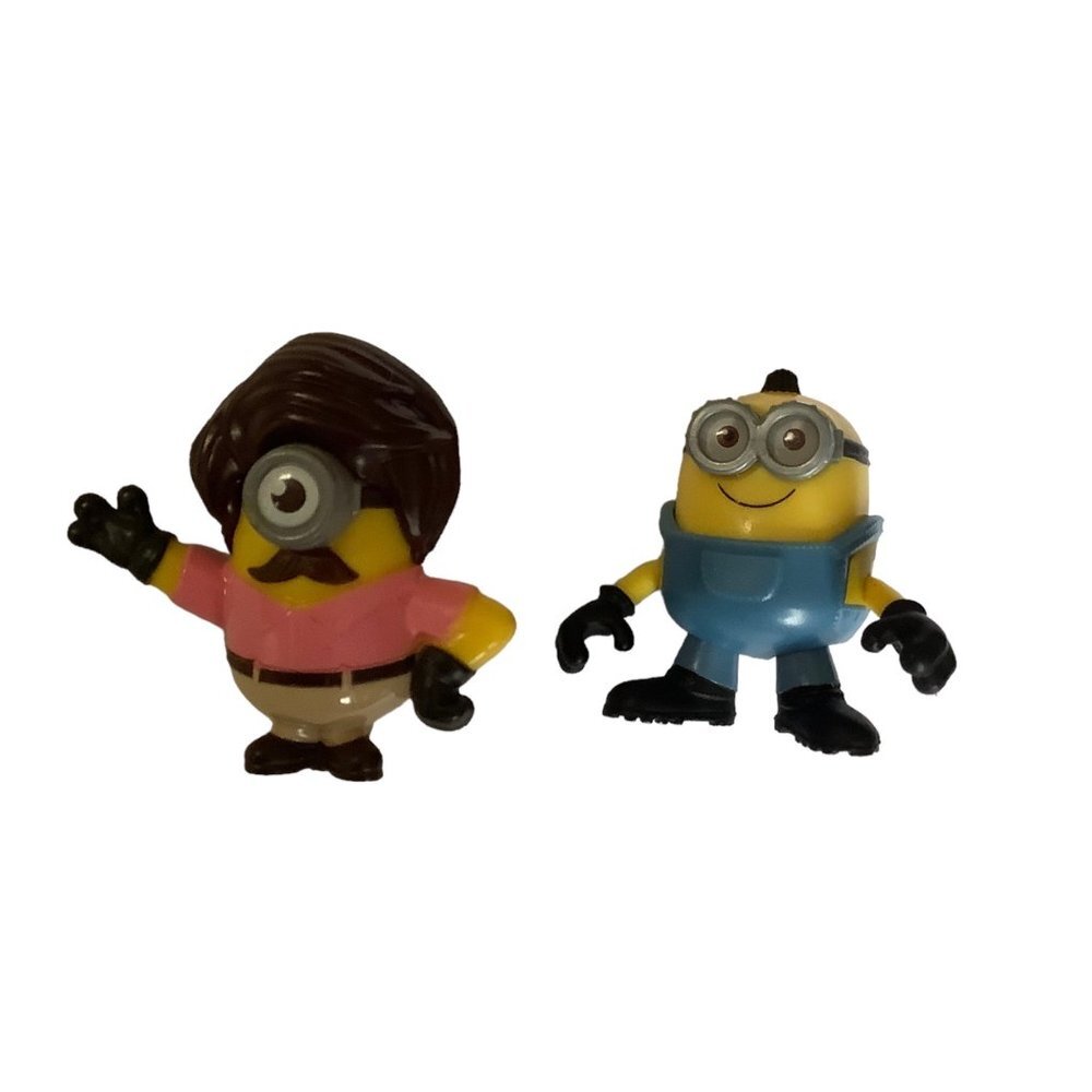 McDonald's Despicable Me Minions Otto Dad Disguise Stuart Action Mini Figures